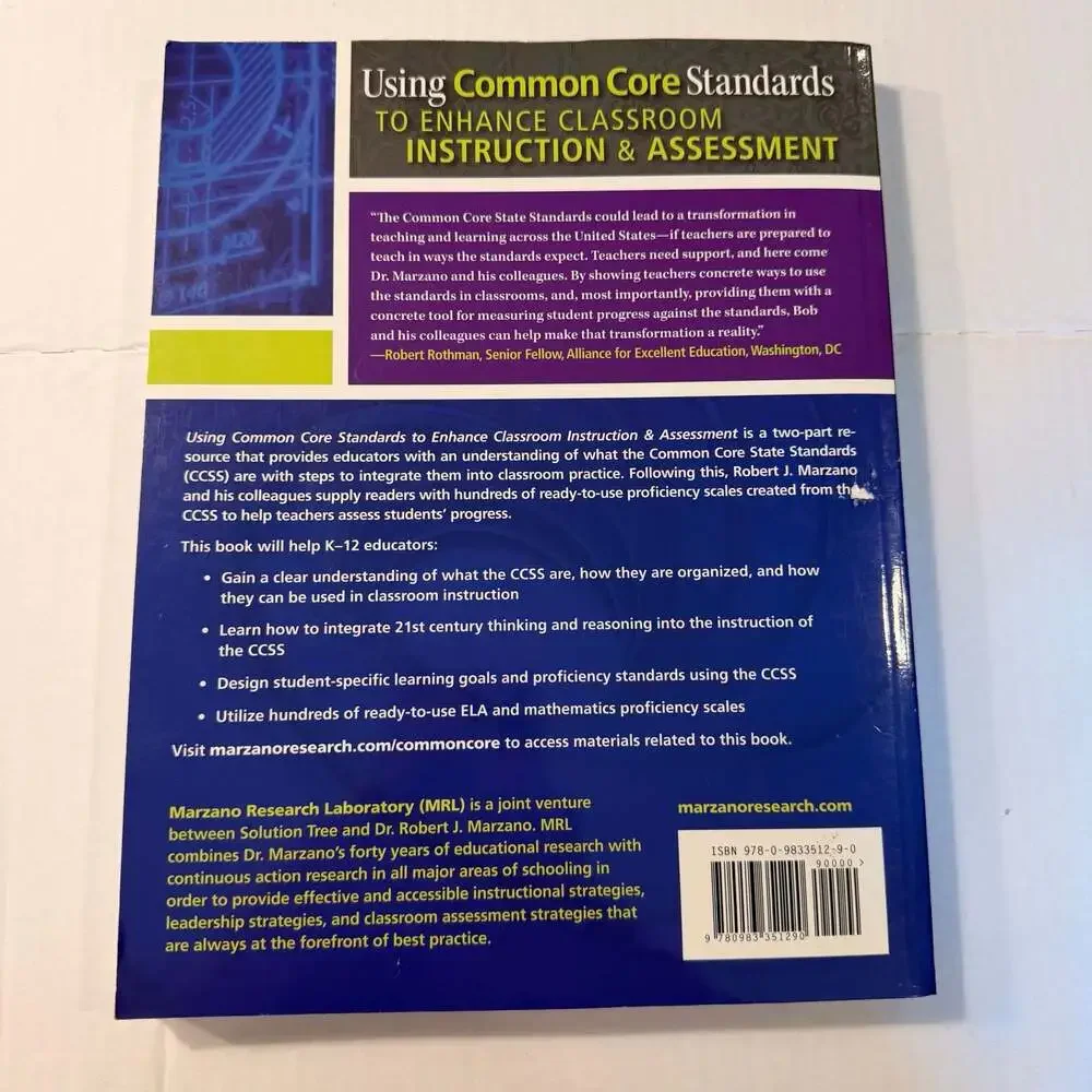 Using Common Core Standards to Enhance Classroom Instruction & Assessment,